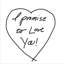 I Promise 2 Love U 1 Print