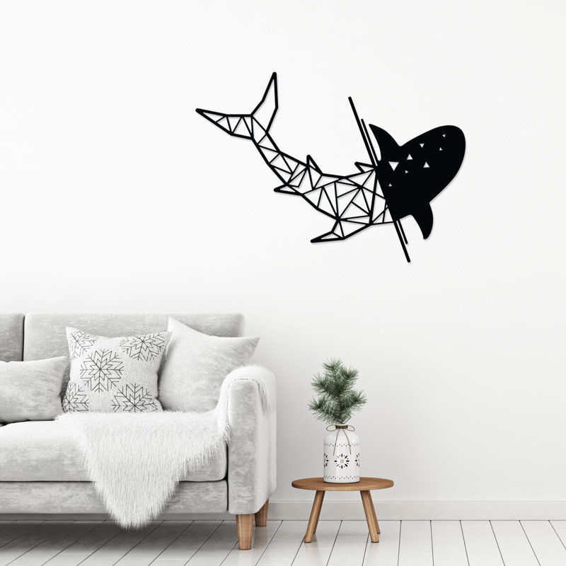 Décoration murale requin