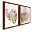 Floraison rose I, toile encadrée de qualité supérieure - prête à être accrochée-1851113647-1851113646