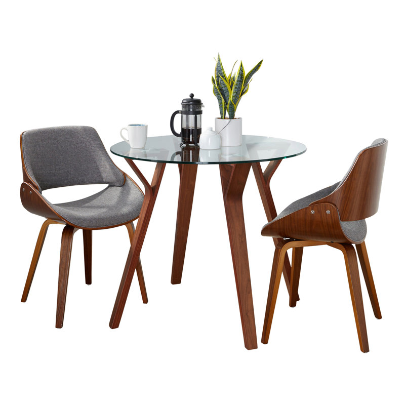 Laveryl 2 - Person Four Leg Base Dining Set