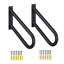 2 Pack Handrails For Outdoor Steps Wall Mounted Step Handrails Heavy-Duty U-Shape Indoor Outdoor Hand Railings For 1-3 Step Stair Handrails