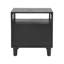 Table de chevet moderne en bois avec tablette ouverte et 2 tiroirs Mitchell-988264890