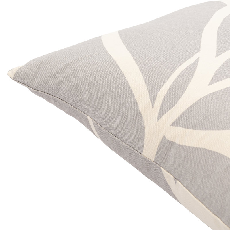 Coussin Natur C, Gris moyen / beige, 18 po x 18 po