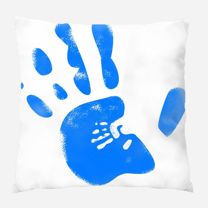 Coussin décoratif Maine, Microsuède, Intérieur