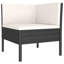 Ensemble modulaire de patio avec coussins 27,2 po Torhert-1856578003