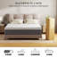 30CM Medium Comfort Hybrid Memory Foam Pocket Sprung Mattress In A Box -124577586