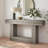 63" Narrow Console Table, 2-Tier Entryway Sofa Table, 11.8" Depth, 260 Lb Capacity, Easy 15-Min Assembly-2104066077