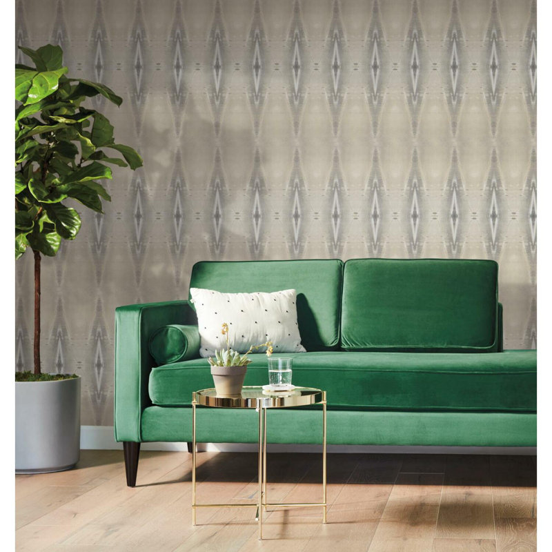 Rouleau de papier peint L 27 pi x l 27 po Origin, Brun clair