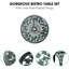 Congdon 2 - Person Patio Dining Set Umbrella Hole Included Round Table