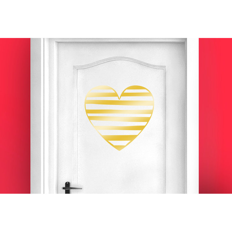 Wall Decal, Shiny Gold