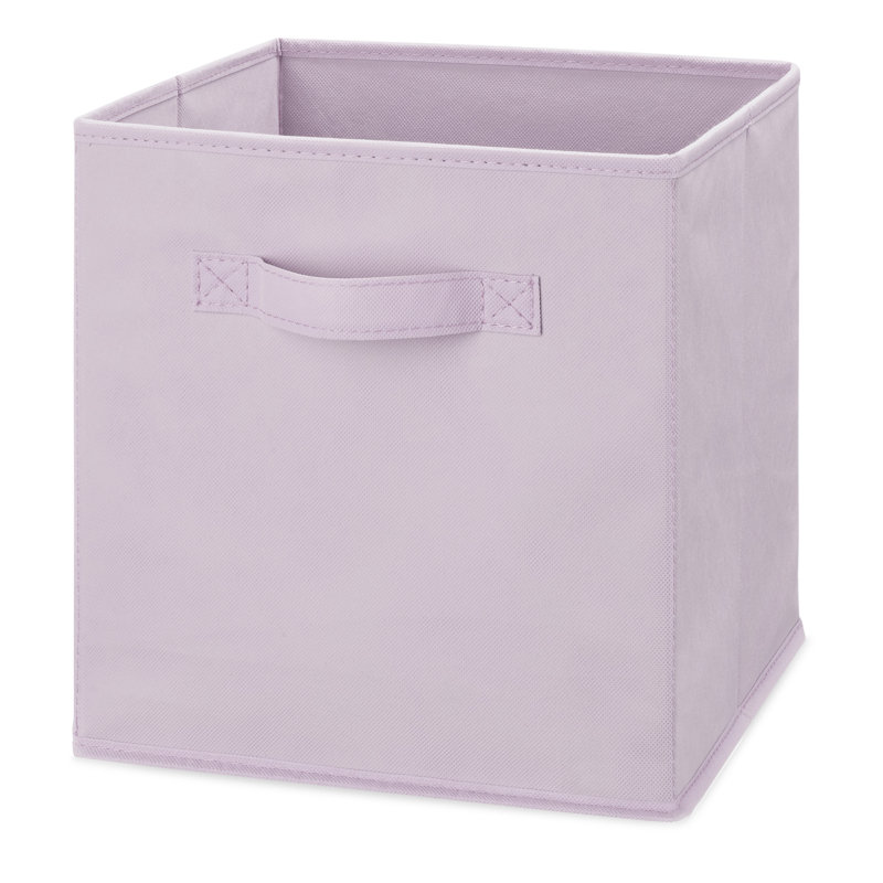 Whitmor Clip & Cube™ Fabric Bin, Lavender