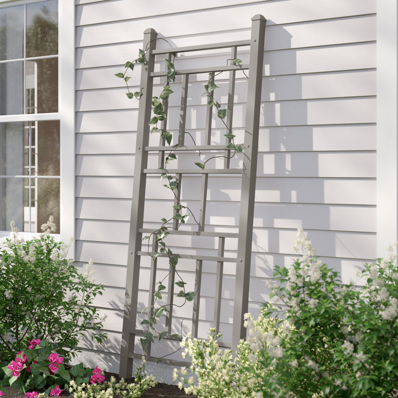 Treillis de jardin en vinyle de 28 po x 75 po Wellington, Moka