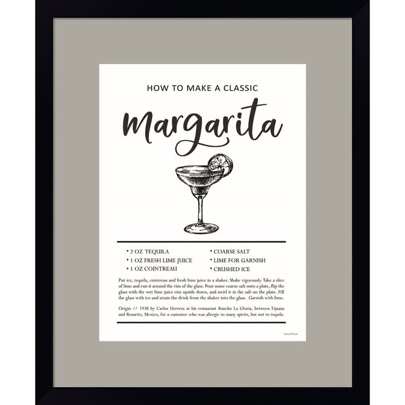 " Margarita " by Lettered & Lined