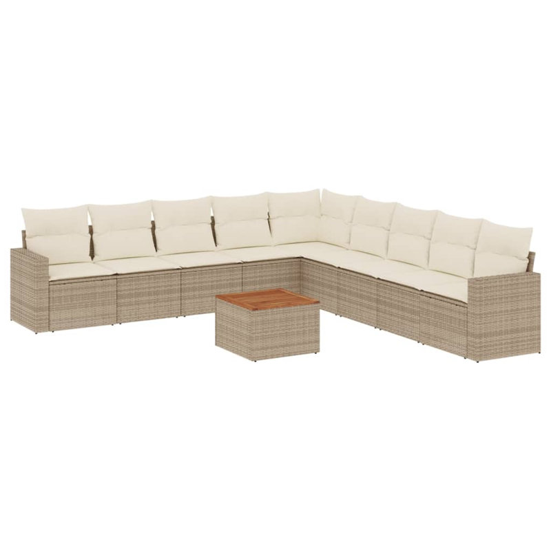 Ensemble de canapé de jardin Vidaxl