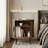 23.6" H Tambour Modern Nightstand With Storage Set of 2-464804813
