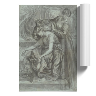 Desdemonas Death Song by Dante Gabriel Rossetti - Frameless Print