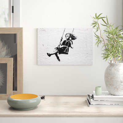 Banksy - Wrapped Canvas Print