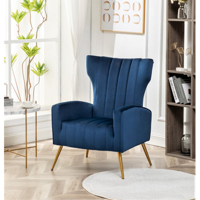 Ceijay Velvet Armchair
