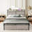 Morano 39.9"H Metal Headboard with Charging Station-1877705625-1816339926