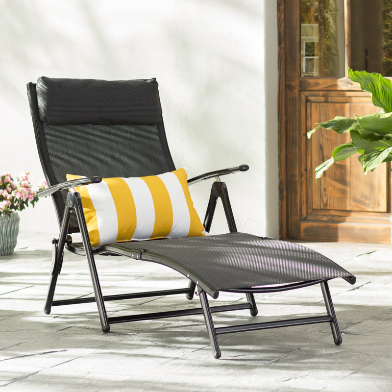 Poursuite inclinable simple 34,25 po Burnstad, Noir