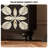 Modern Art Solid Wood Accent Chest