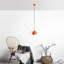 Lustre réglable élégant, structure en métal, finition orange | Plaque de base de diamètre 5,9 po x 5,1 po, hauteur totale de 20 à 43,7 po | Type de douille: E27 Max 40W, parfaite pour le décor du salon et de la salle à manger, éclairage élégant et fonctionnel-647178232-647178231
