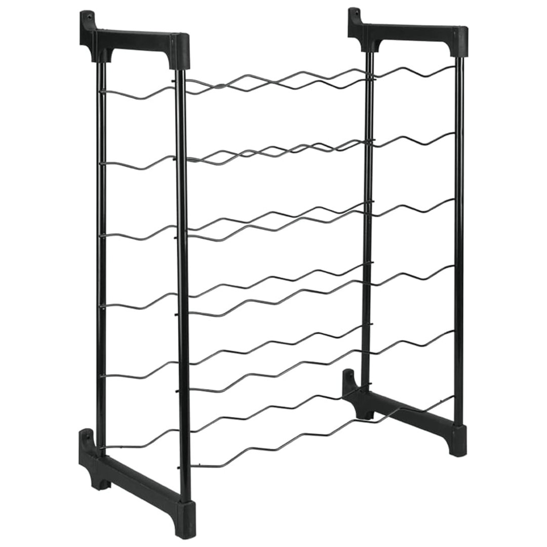 Standard Wine Bottle Rack Matte Black