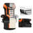 Inbox Zero Reclining Ergonomic Swiveling PC & Racing Game Chair with Built-in Speakers and Footrest-1443260512