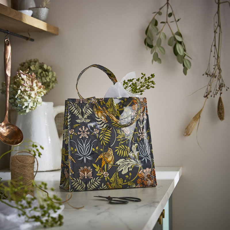 Finch & Flower Picnic Tote Bag