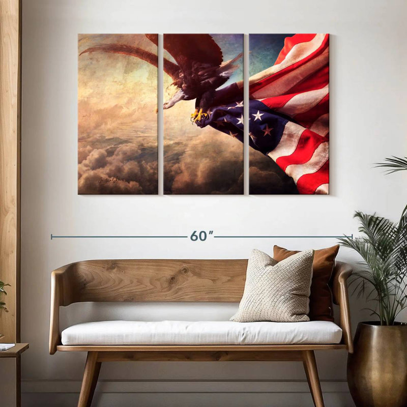 Borges America, 32" H x 50" W