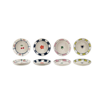 Hand-Painted Stoneware Dish Set