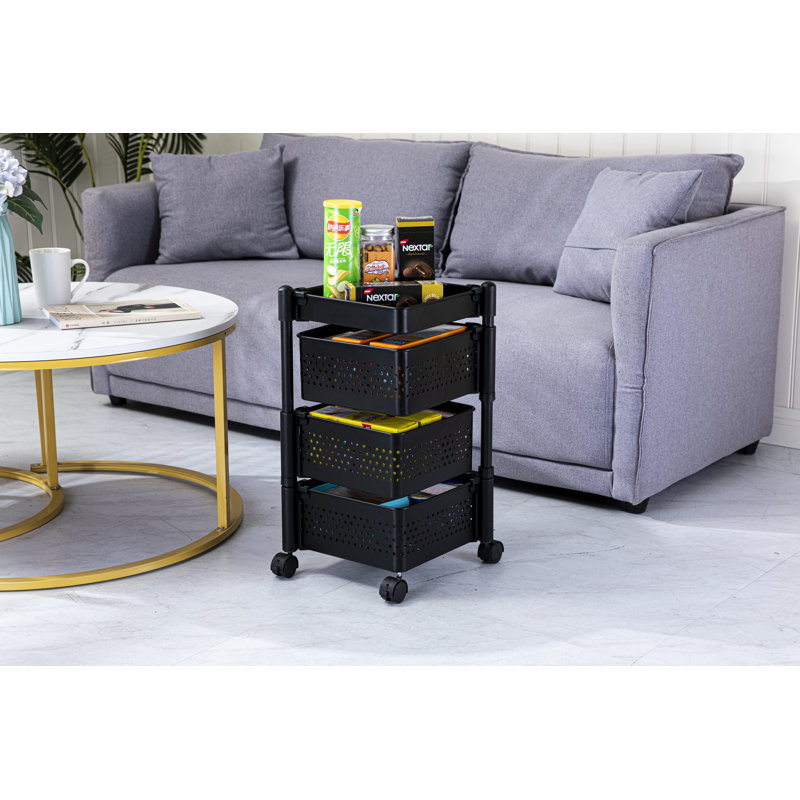 Chariot roulant à trois niveaux Rebrilliant - Design moderne -…