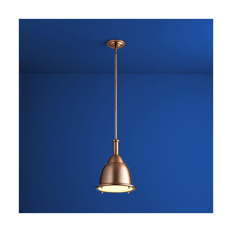 Berkowitz 1 - Light Single Pendant, Satin Copper