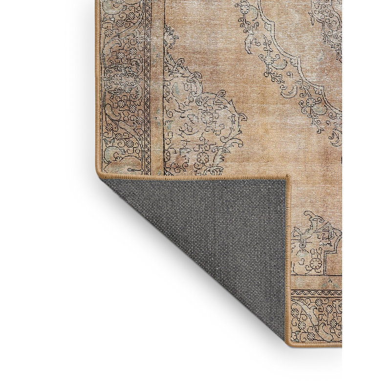Tapis beige en laine Kisag, Rectangle 7 pi x 10 pi