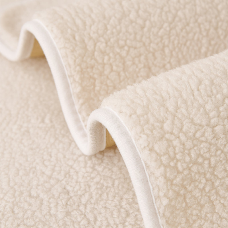  Ensemble de protection pour meubles inclinables en Sherpa Plush avec envers antidérapant, housses d'accoudoirs et poches latérales pour chaise, causeuse et canapé à 3 places