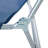 Folding Chaise Lounge Pool Chair, Patio Sun Tanning Chair, Outdoor Lounge Chair With 6-Position Reclining Back, Breathable Mesh Seat, And Headrest For Beach, Yard, Patio, Blue-1084918737