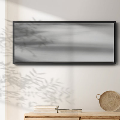 «Black & White Water Panel VII», toile encadrée