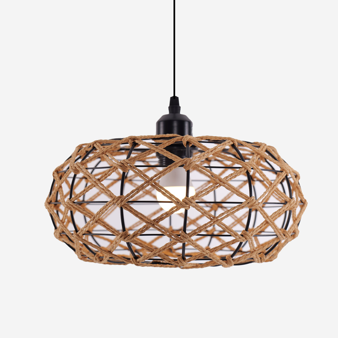 1 - Light Natural Chandelier Pendant