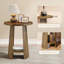 Table de bout ronde, table d'appoint