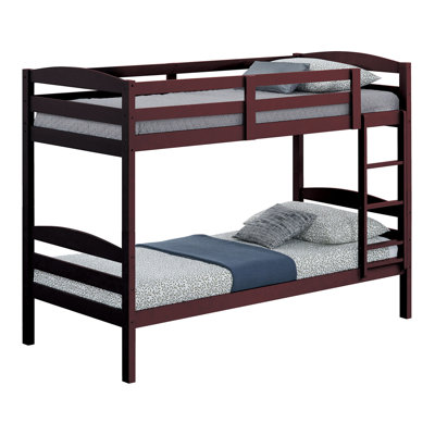 Jillynn Kids Twin Over Twin Bunk Bed by Harriet Bee