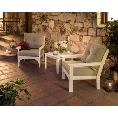 Vineyard 3-Piece Deep Seating Set
