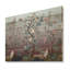 Chinoiserie avec oiseaux et pivoines - impression traditionnelle sur bois de pin naturel-58681538