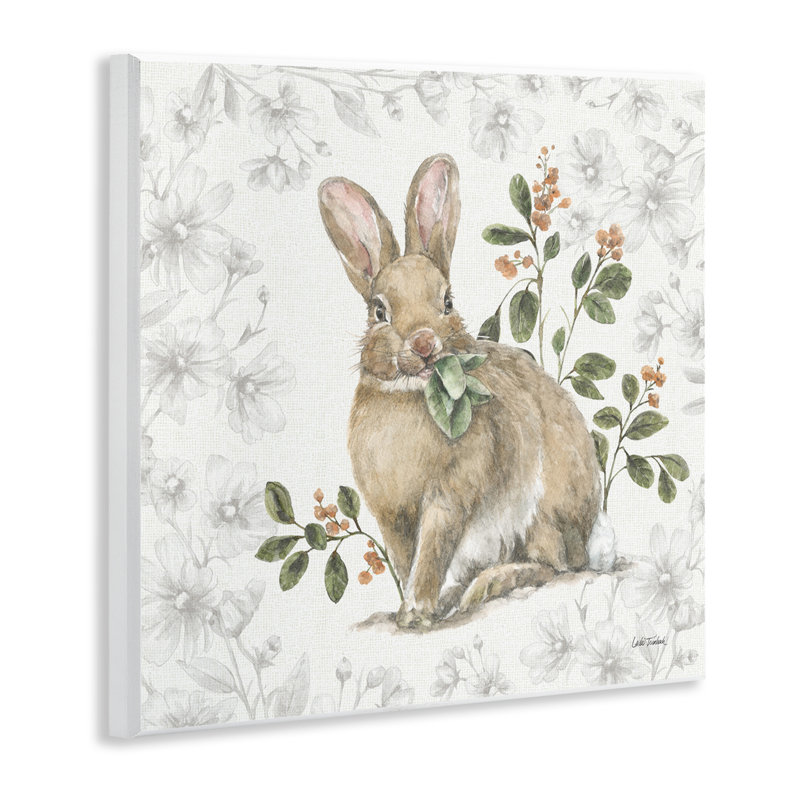 «Floral Garden Bunny» par Leslie Trimbach