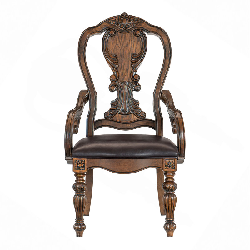 Ensemble de chaises de salle à manger traditionnelles 2 pièces
