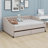 Upholstered Daybed With Two Drawers And Wood Slat Support-162210811-162210790