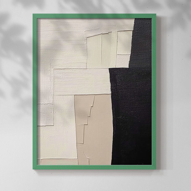 "ABSTRACT Series DCLXIX" par J Paul, H 11 po x l 9 po, Vert