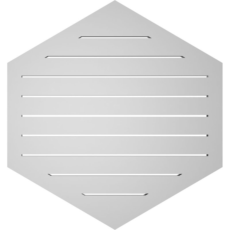 Pente verticale verticale en uréthane Signature 7 pi, H 1,5 po x l 30 po x L 32 po