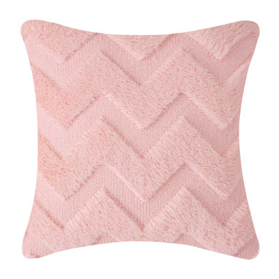 Coussin décoratif en fausse fourrure