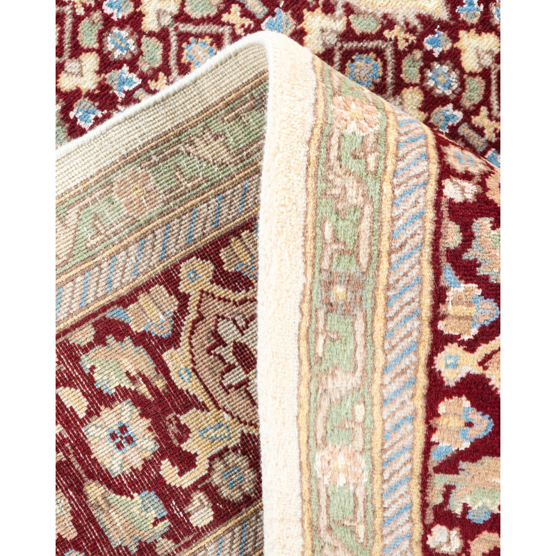 Classic One-of-a-Kind 6'2" X 9'5" Hand Knotted Area Rug