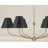 Ksyn 6 Light Vibrant Gold Chandelier-108892387